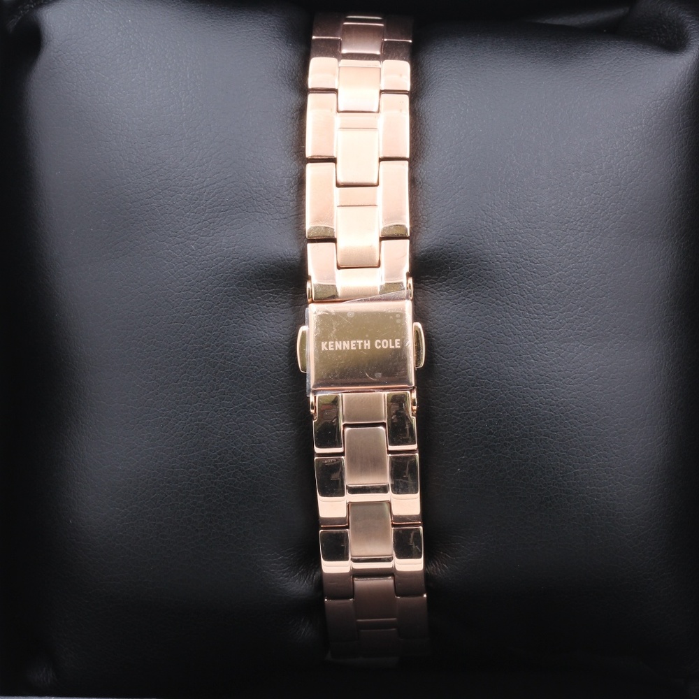 Kenneth Cole Women Rose Gold Stainless Steel Watch - Picture 4 of 6